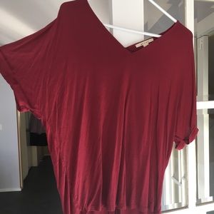 Francesca’s short sleeve dolman top